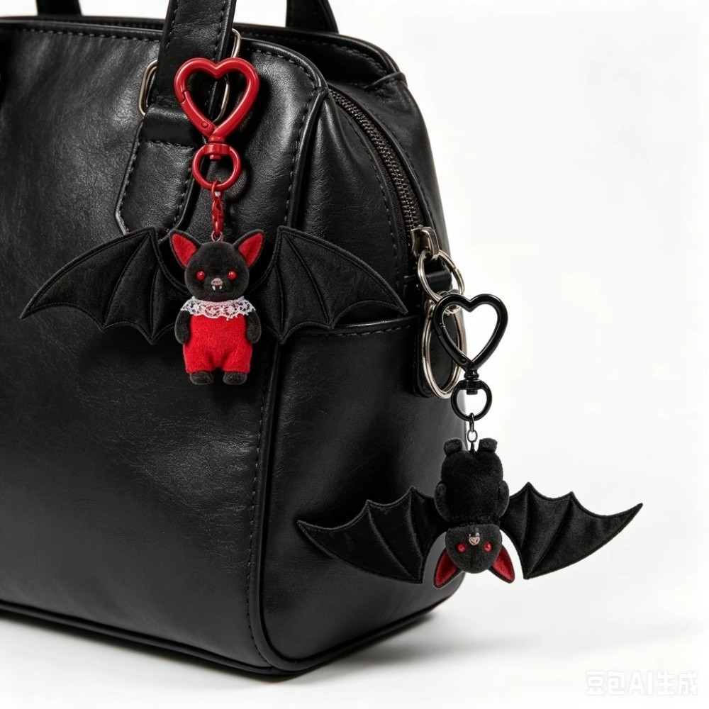 Tech Girl Accessories - Brelok w stylu gotyckim z motywem