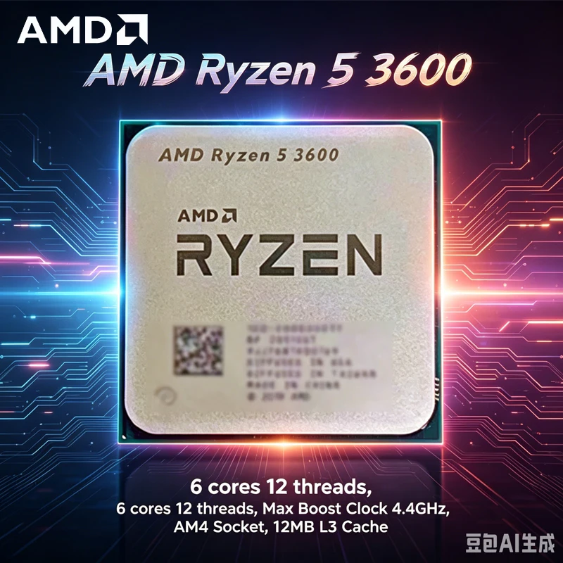 Amd Cpu Ryzen 5 - Procesor AMD Ryzen 5 3600 do
