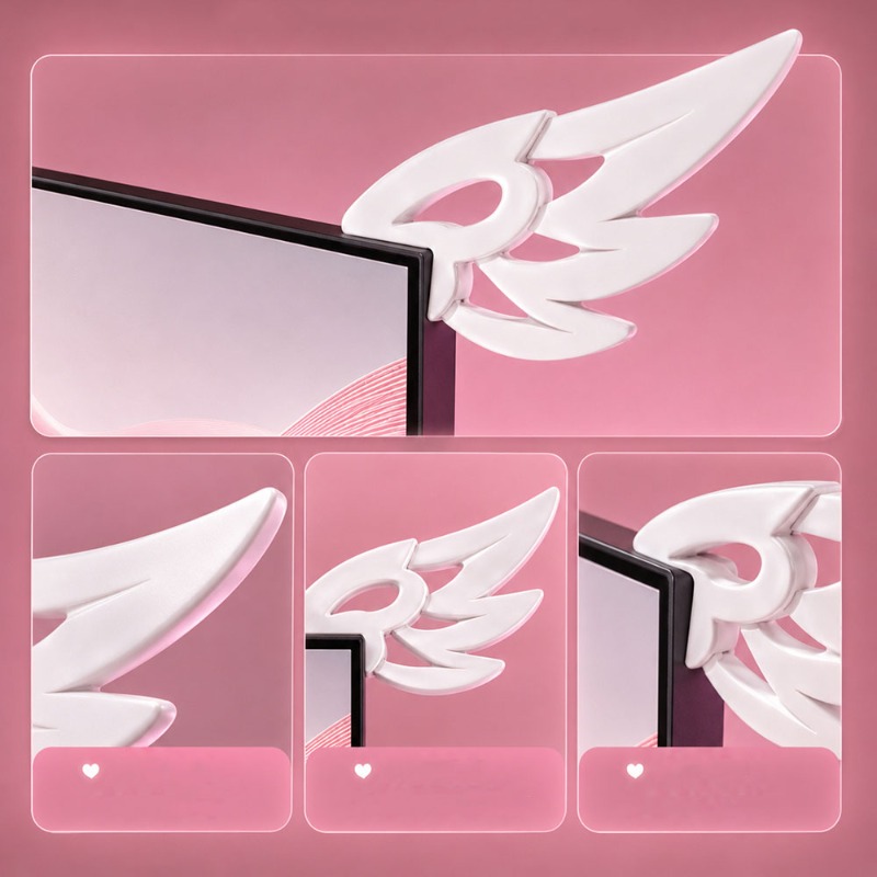 Urocze 3D ozdoby w kształcie s – Kawaii Tech Accessories recenzja i cena
