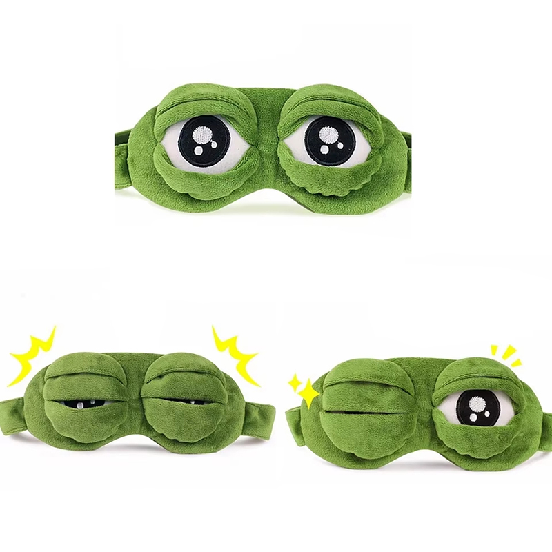 Maska na oczy w kształcie żaby – Tech Hair Accessories recenzja i cena