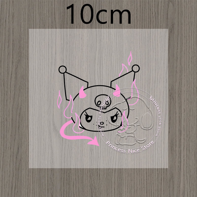 Naklejka Kawaii Lines Kuromi S – Kawaii Tech Accessories recenzja i cena