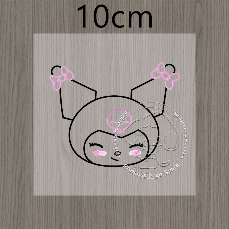 Naklejka Kawaii Lines Kuromi S – Kawaii Tech Accessories recenzja i cena