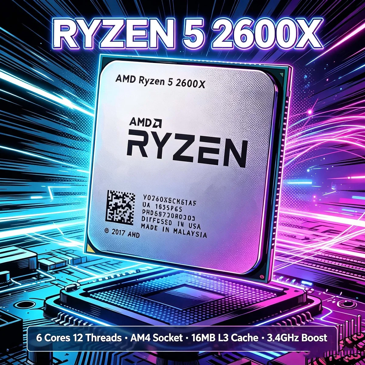 Procesor AMD Ryzen 5 2600X 3.6 – Amd Cpu Ryzen 5 recenzja i cena