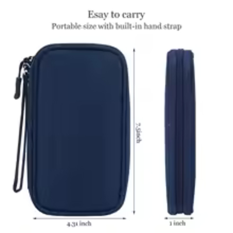 1 SZT. Szara/Czarna/Różowa/Gra – Cable Organizer Bag recenzja i cena