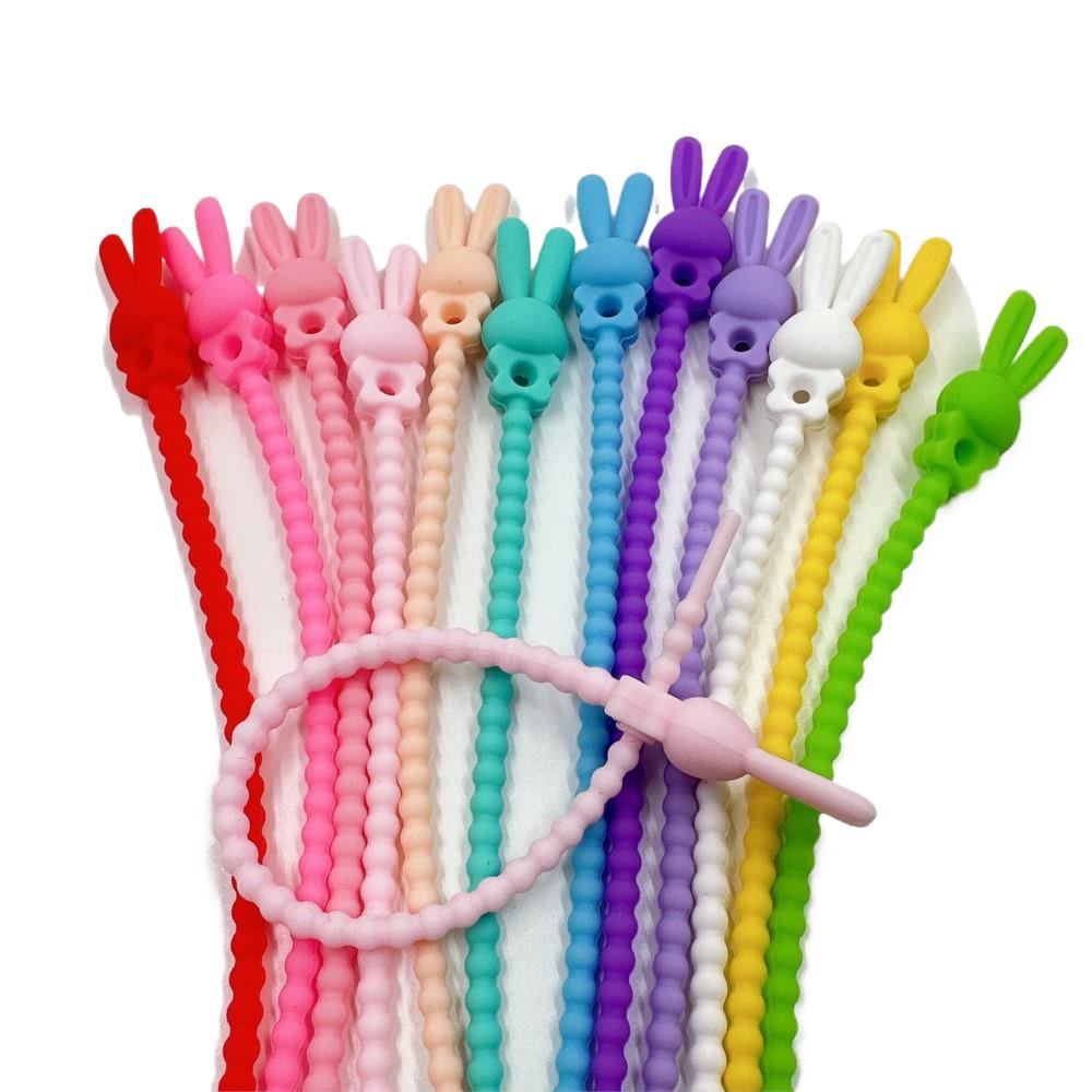 10 szt. Silikonowe organizerki – Cable Organizer Bag recenzja i cena