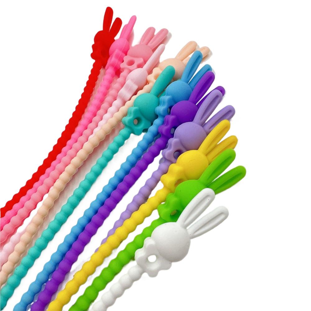 10 szt. Silikonowe organizerki – Cable Organizer Bag recenzja i cena