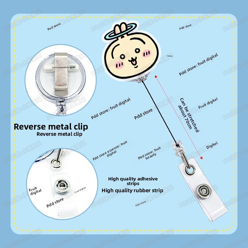 Wysuwany identyfikator Jiyi, u – Kawaii Tech Accessories recenzja i cena