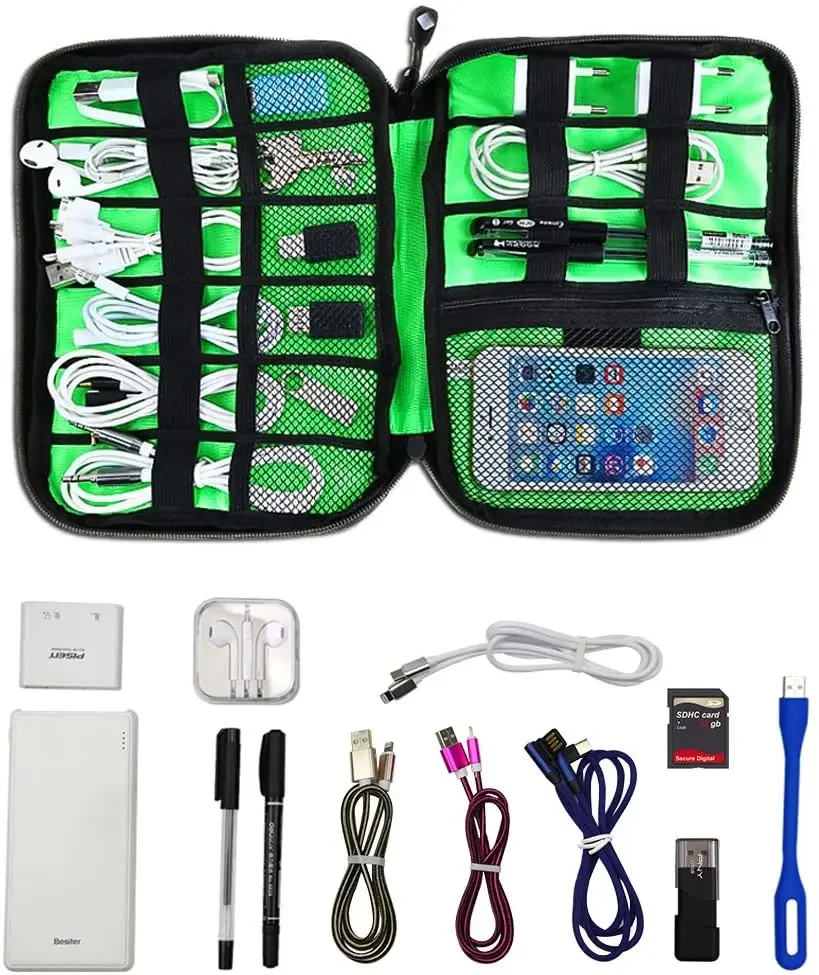 Zestaw organizerów na kable, t – Cable Organizer Bag recenzja i cena